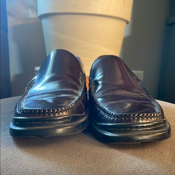 Cole Haan Brown Classic Loafers Slip-On Design